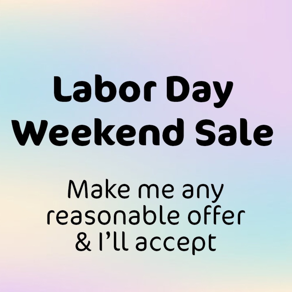 Labor Day Weekend Closet Cleanout